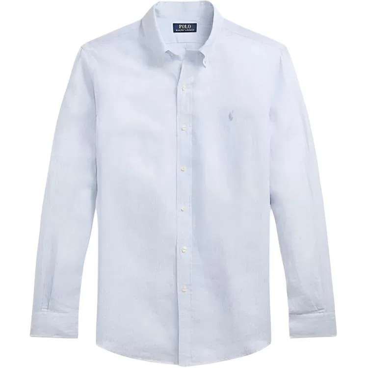 Мужская рубашка поло классическая Polo Ralph Lauren, Light Blue