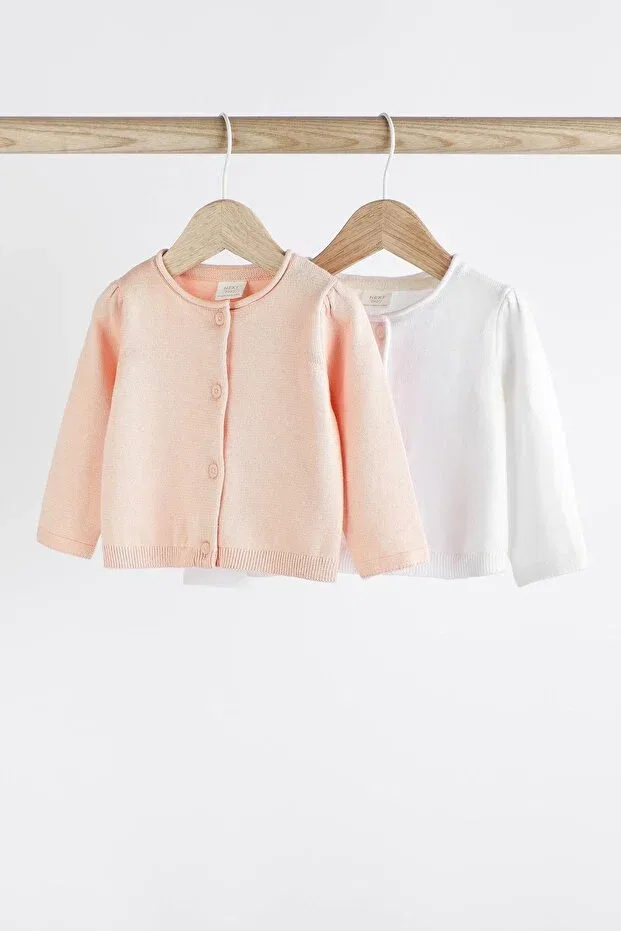 Детский кардиган для девочек хлопковый Next Baby, Pink