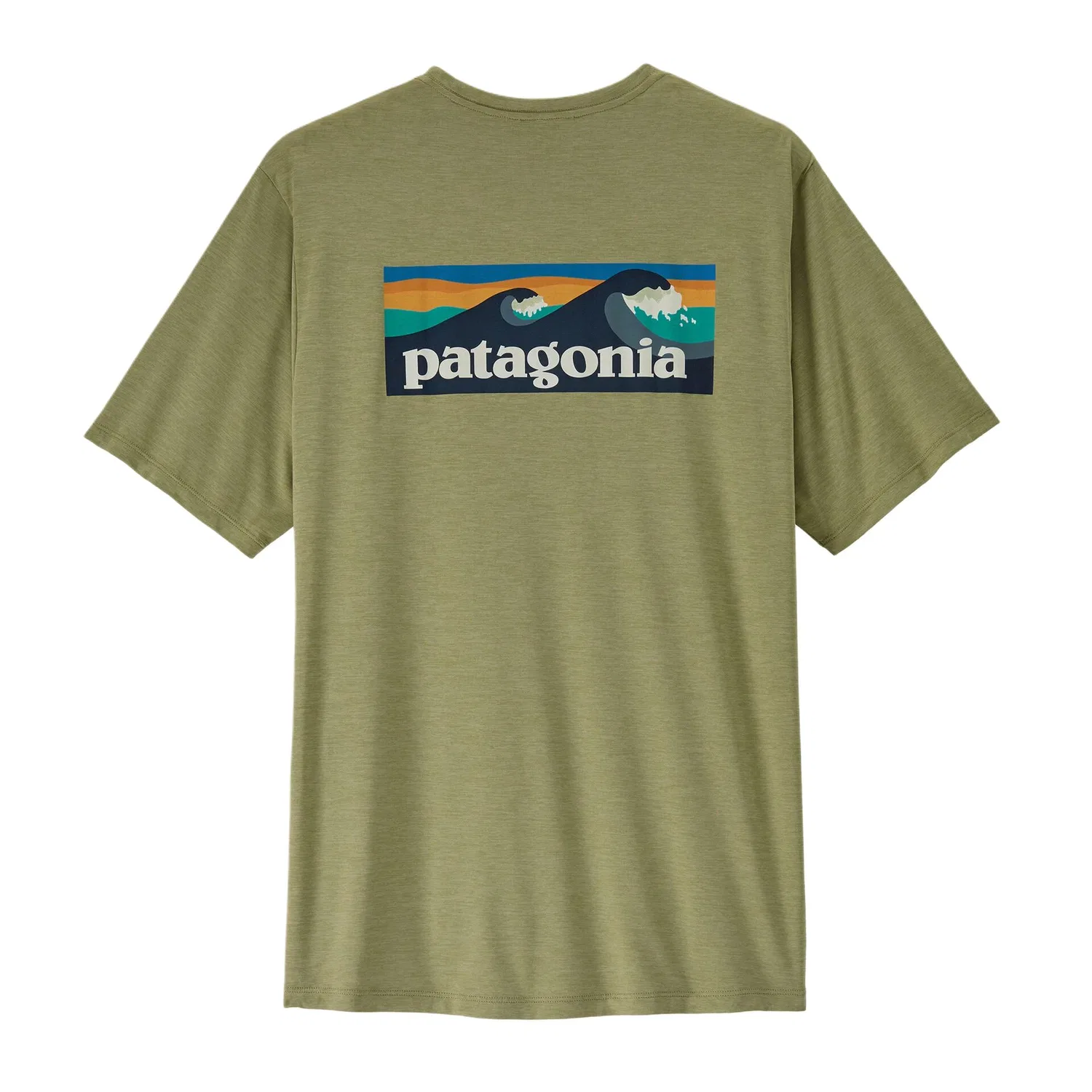 Мужская футболка с быстросохнущей тканью Capilene Cool Daily Shirt Patagonia, Limestone Yellow/LMYX — фото 3