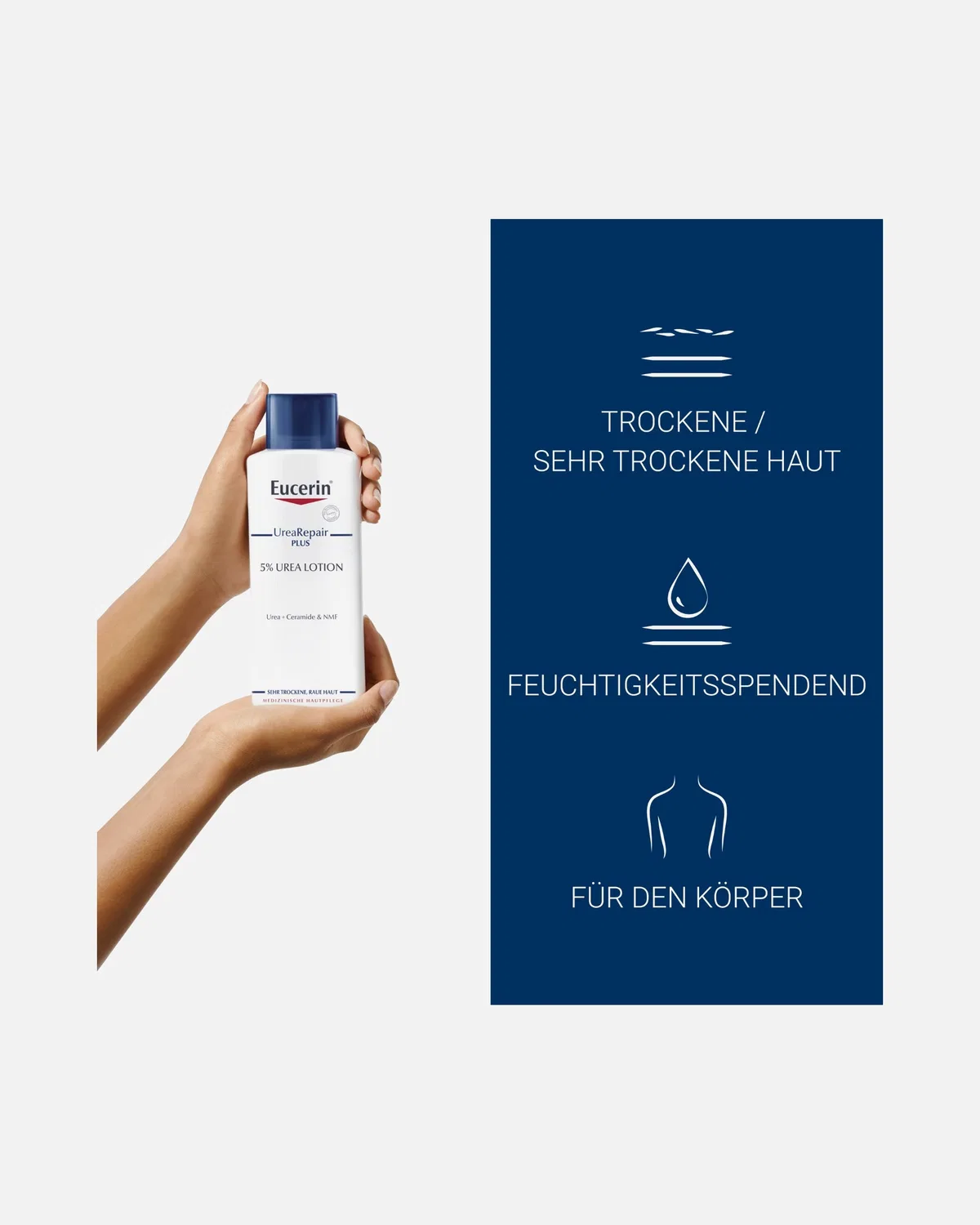 Крем для тела urearepair plus лосьон 5% Eucerin, 250 Ml — фото 3