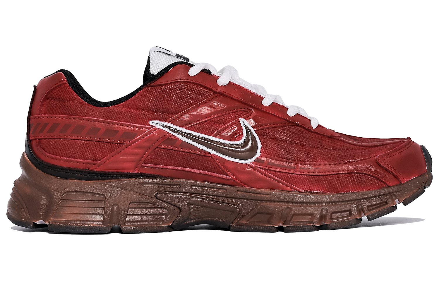 Инициатор амортизация, износостойкие низкие кроссовки для бега unisex Nike, красный — фото 3