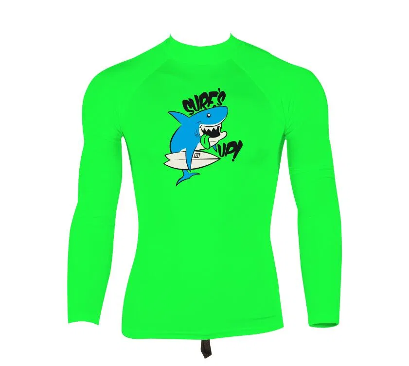Детская футболка с длинным рукавом Logo UV-Shirt L/S UPF 50 Surf Mdns, Green