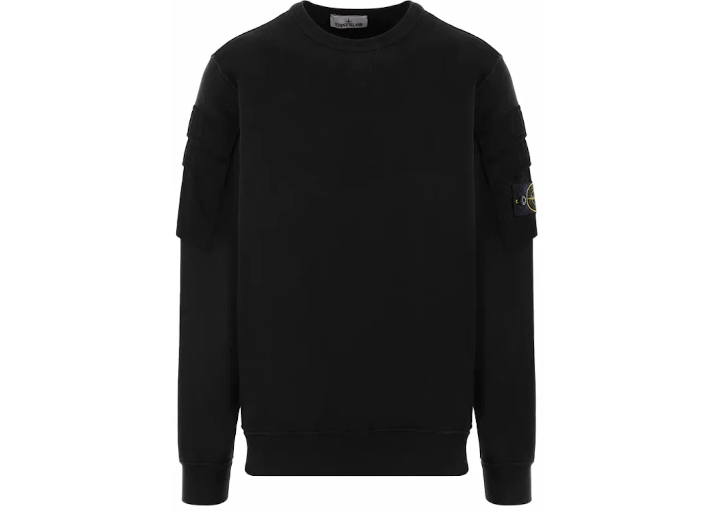 Мужской свитшот с длинным рукавом Stone Island, Black