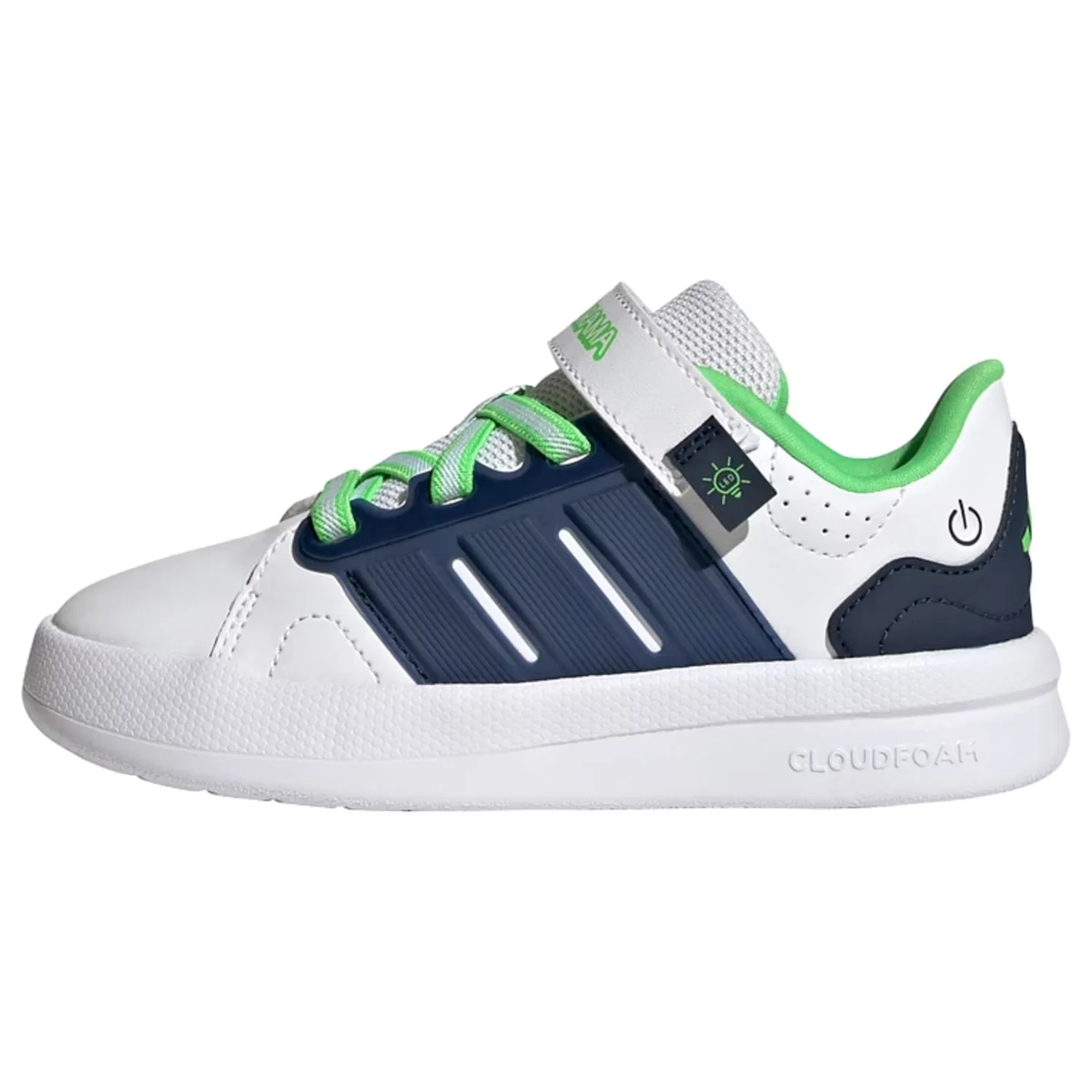 Кроссовки Adidas Sportswear Lightorama Court белого цвета