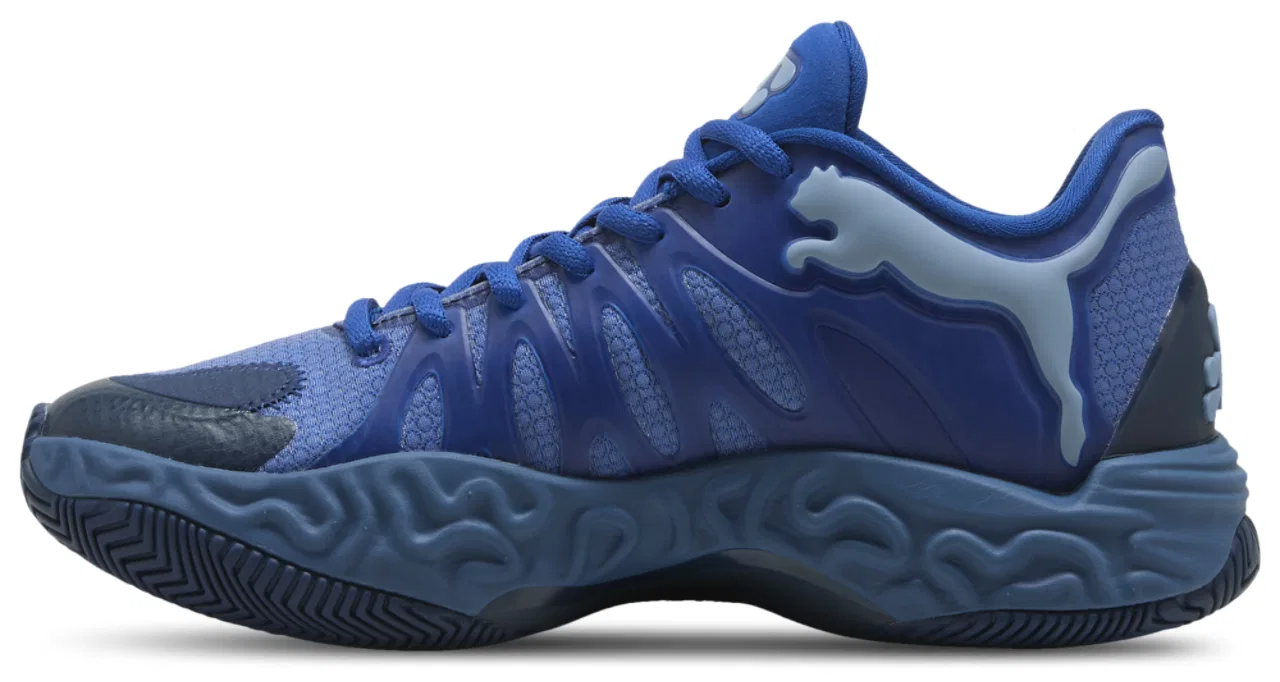 Детские кроссовки для мальчиков с технологией NITROFOAM PUMA Hali 1, Cobalt Glaze/Zen Blue — фото 2
