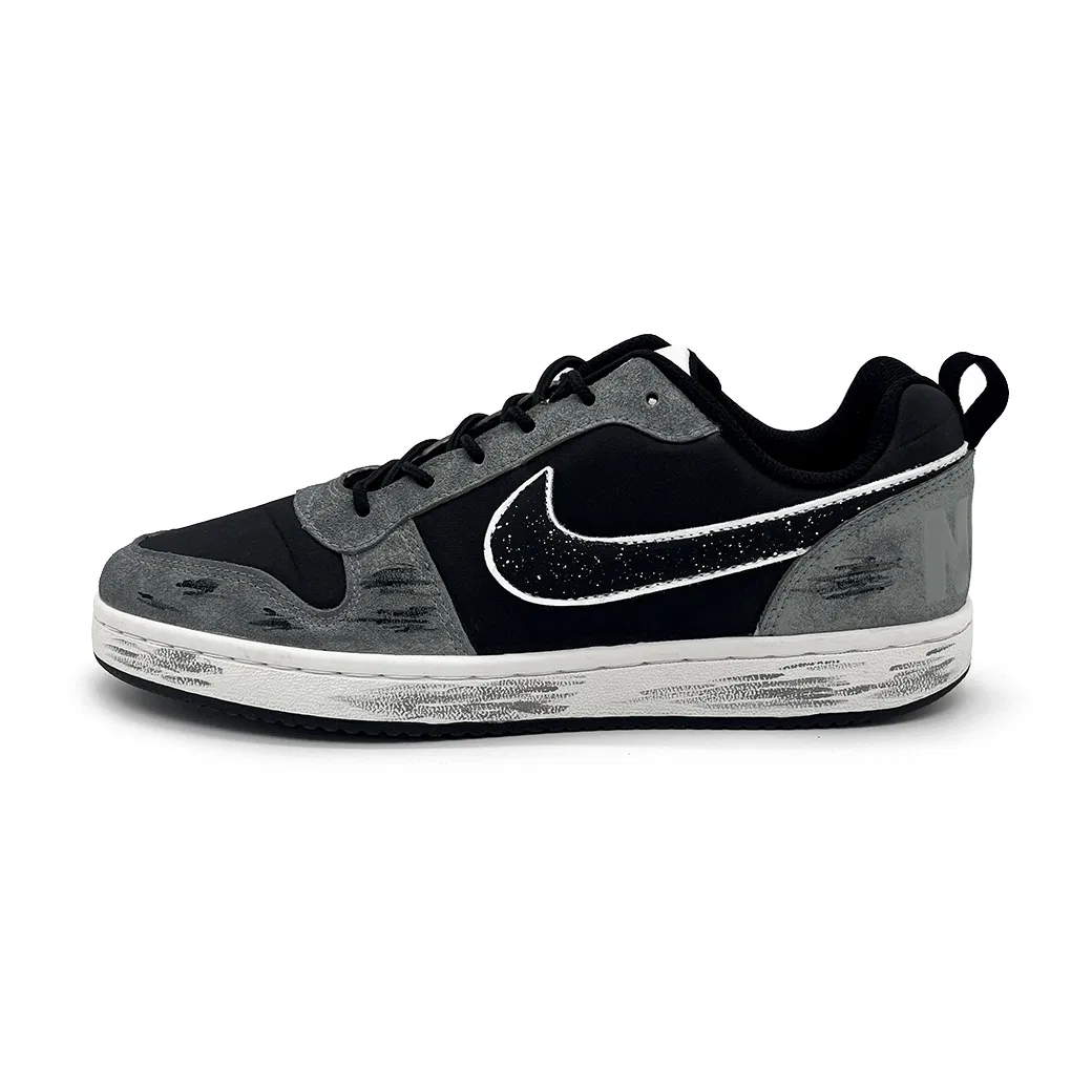 Детские кроссовки кожаные Nike Court Borough Skateboard Shoes, Light Gray