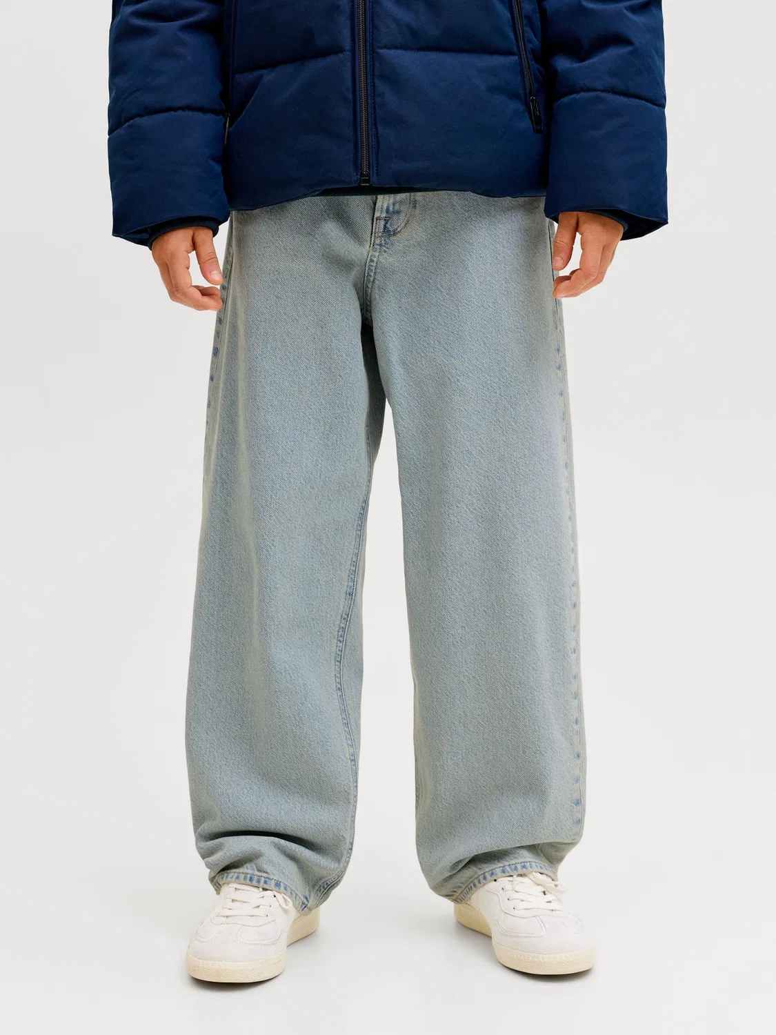 Джинсы свободного кроя, синий Jack & Jones Junior — фото 3