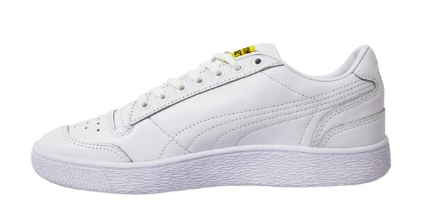 Мужские кожаные кроссовки со шнуровкой X ralph sampson lo chinatown market 371394 01 Puma, белый — фото 3