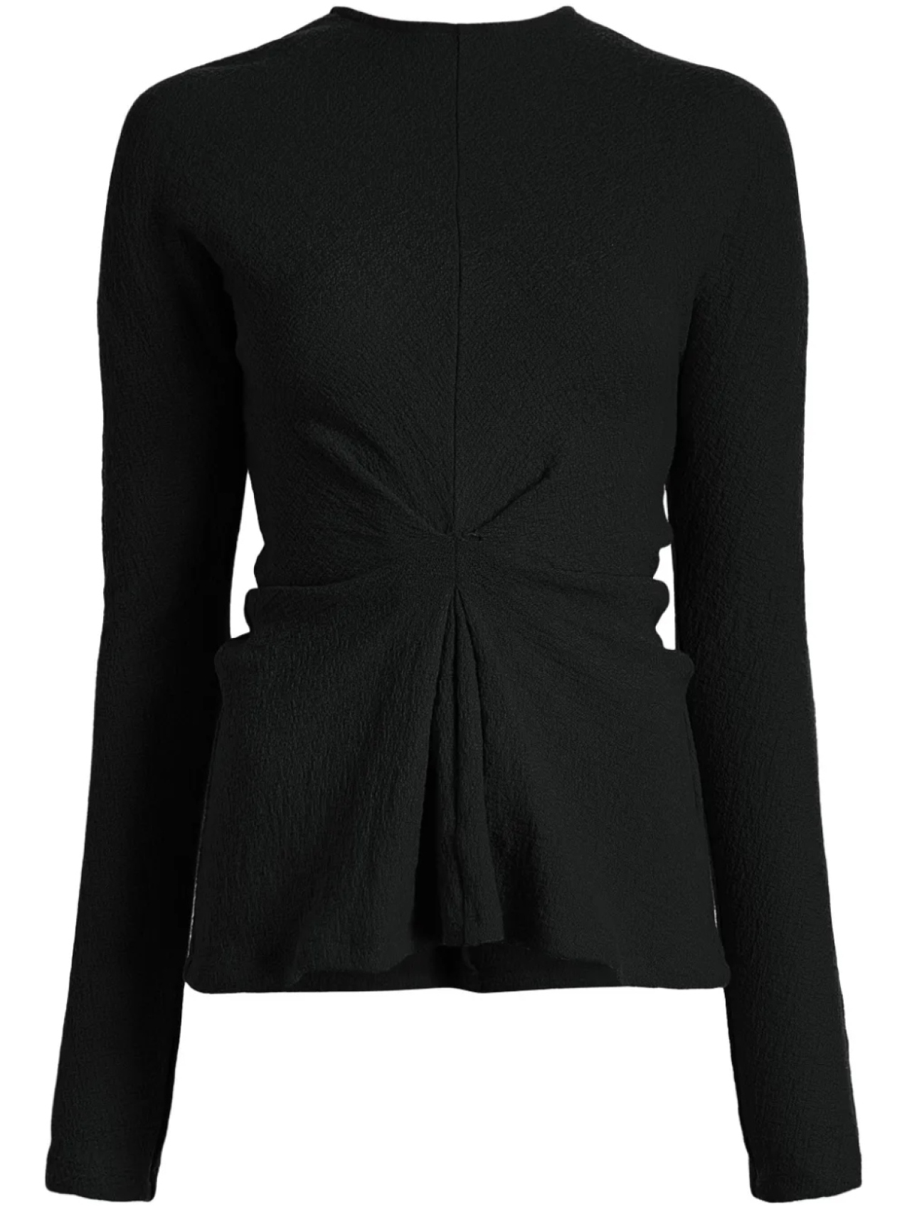 

Трикотажный топ Proenza Schouler White Label Heather, черный