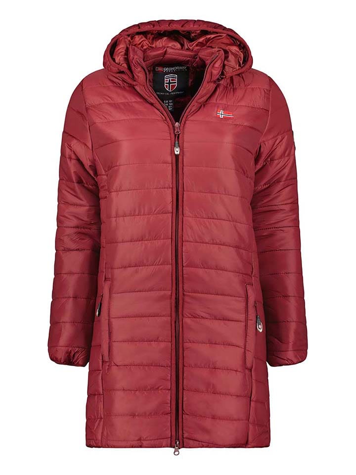 

Стеганое пальто Geographical Norway Steppmantel Atika, бордо