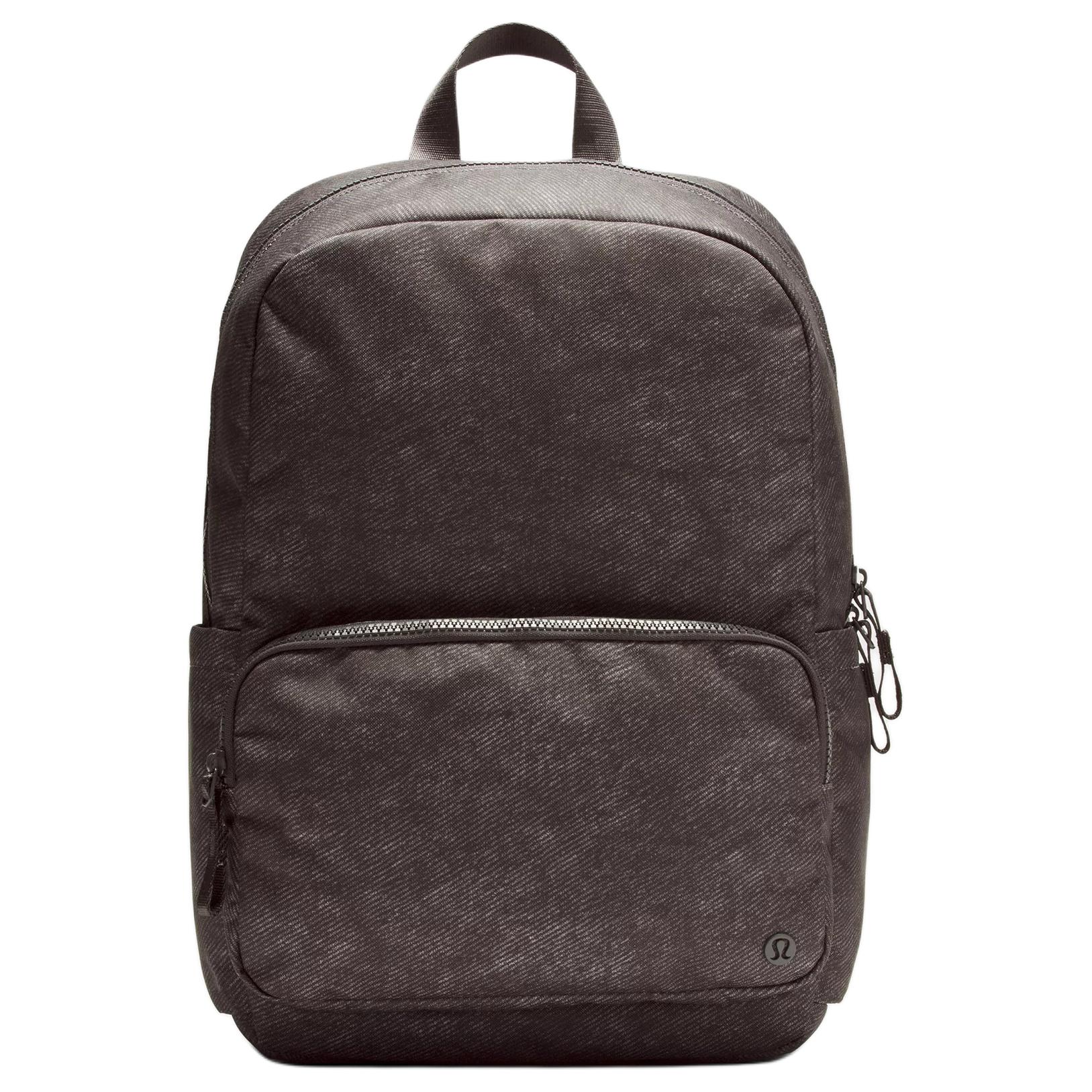 

Lululemon Полиэстеровый рюкзак унисекс графитово-серый, Graphite Gray