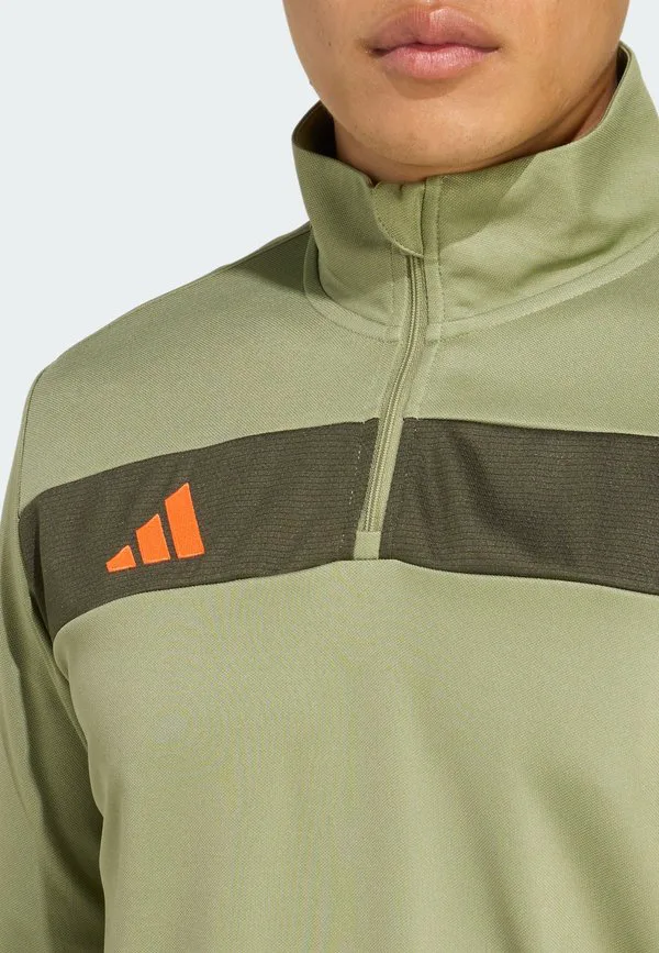 Спортивная футболка tiro25 Adidas Performance, Tent Green Night Cargo Impact Orange — фото 3