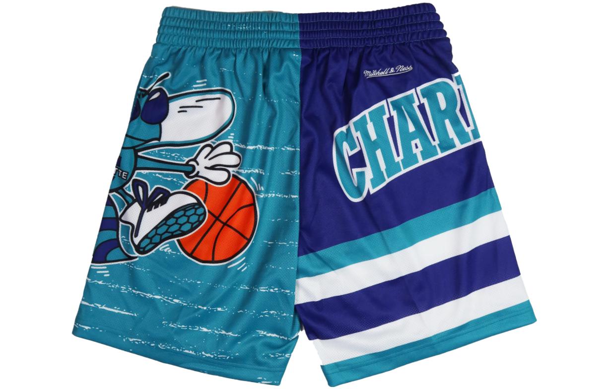 

Баскетбольные шорты унисекс синие Mitchell Ness