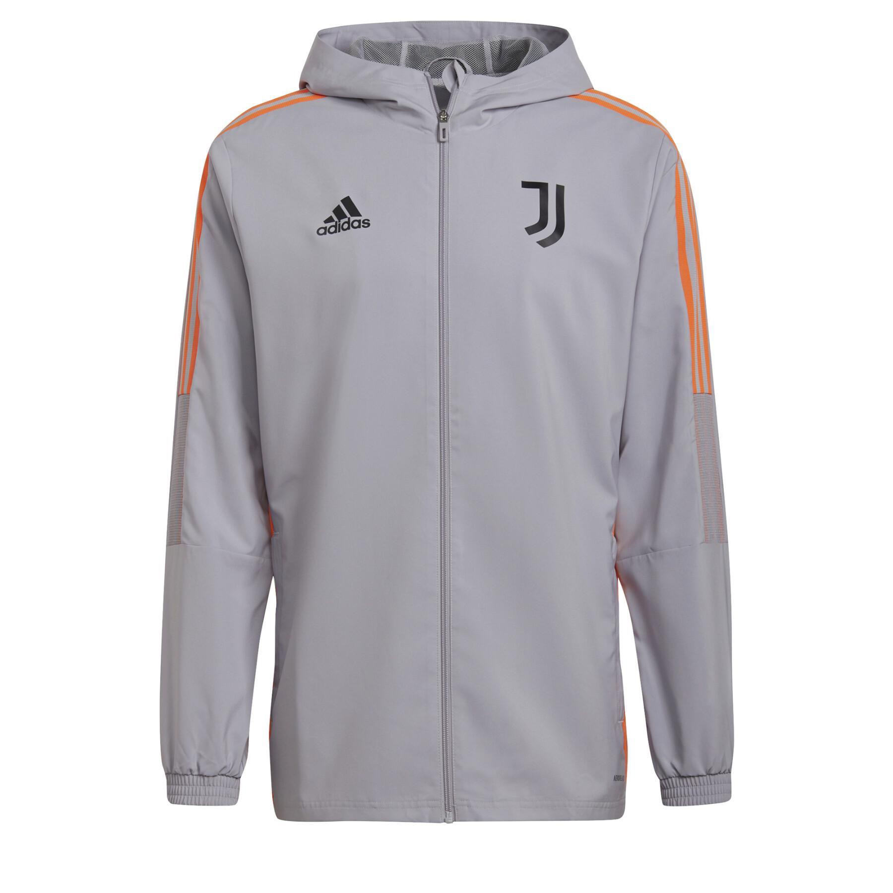 

Adidas Куртка Juventus FC 21/22 мужская серая, Gray