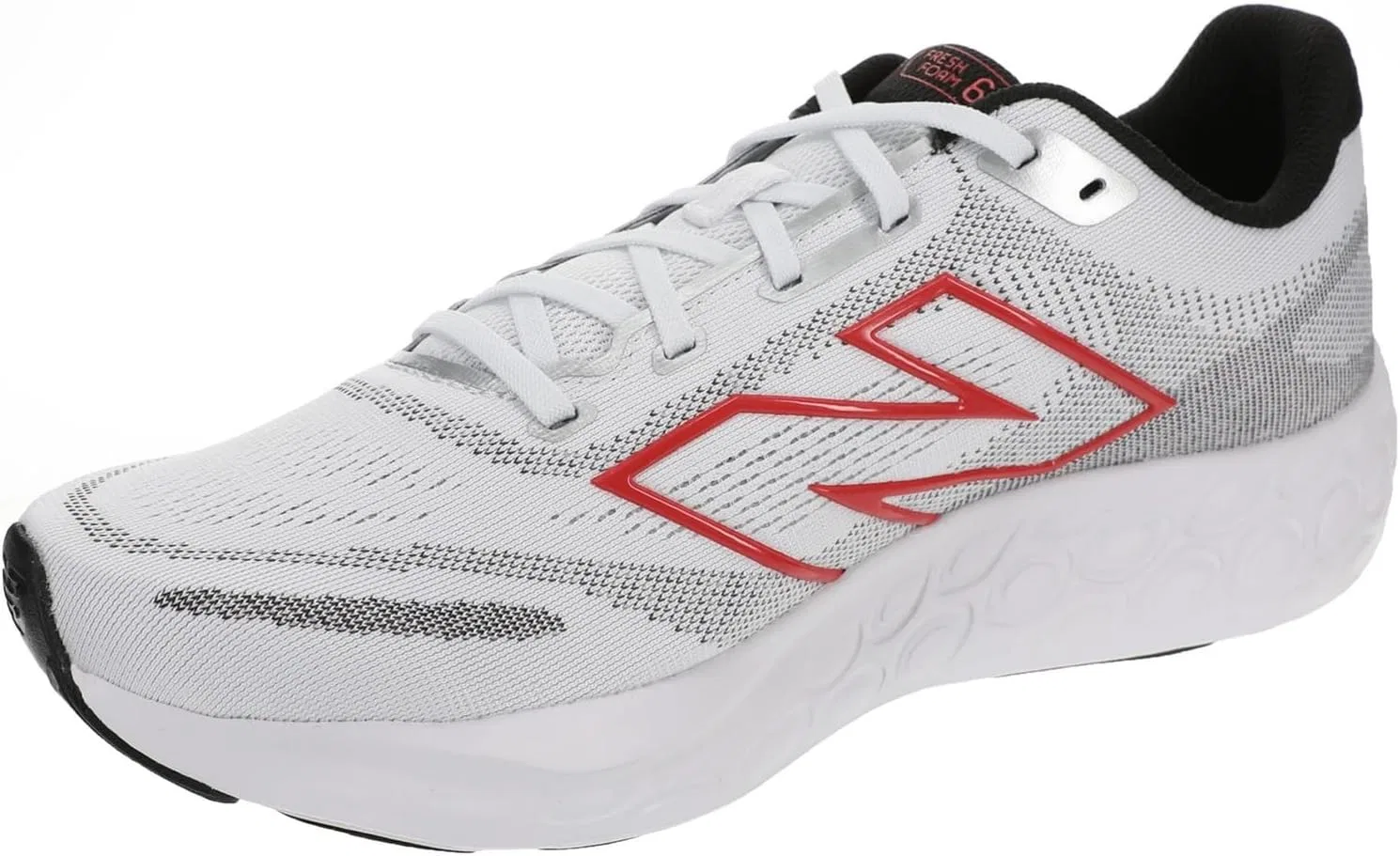 Мужские кроссовки New Balance M680rw8, White Black — фото 4