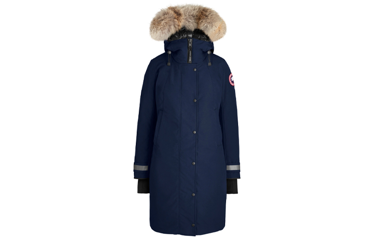 

Женская куртка-пуховик цвета морской волны Canada Goose, Marine Blue