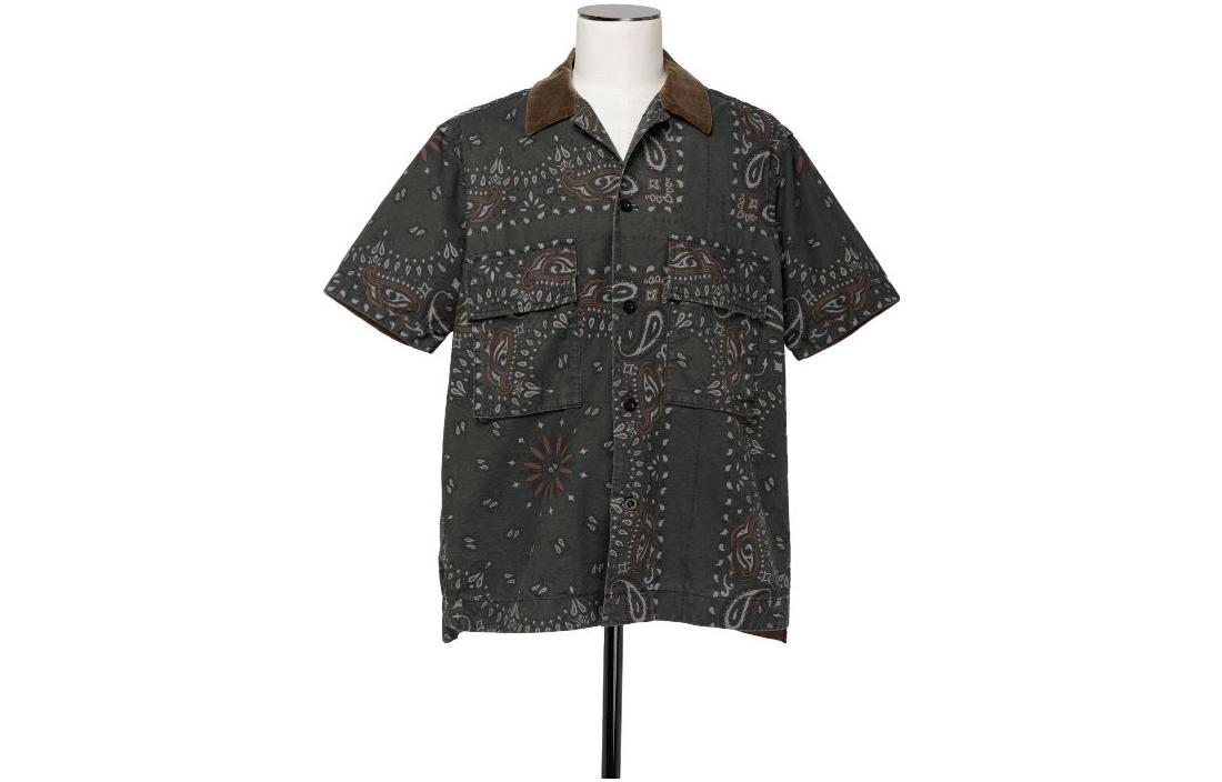 

Рубашка мужская серые Sacai, серый