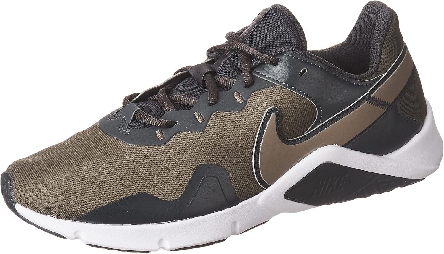 

Кроссовки Nike Kids, серый/хаки/оливковый