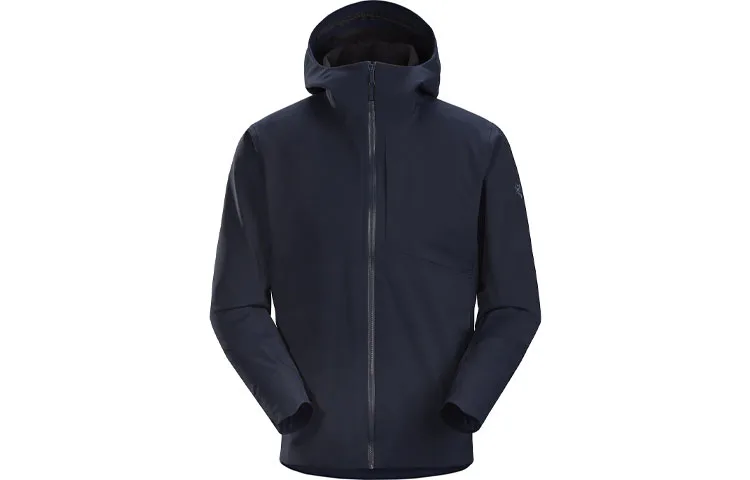 Куртка SAWYER мужская с капюшоном, мягкая мембранная Arcteryx, Rich Purple/Figment — фото 4