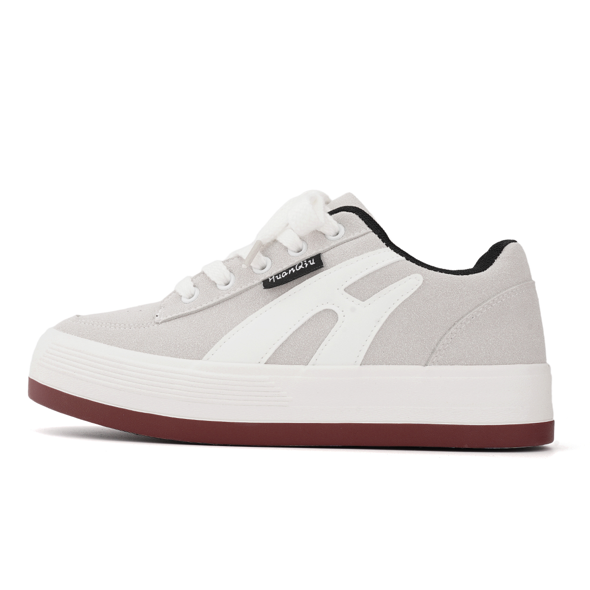 

Мужские низкие скейтерские кроссовки для увеличения роста, износостойкие и легкие HUANQIU, серый-[premium upgraded-more comfortable and durable]