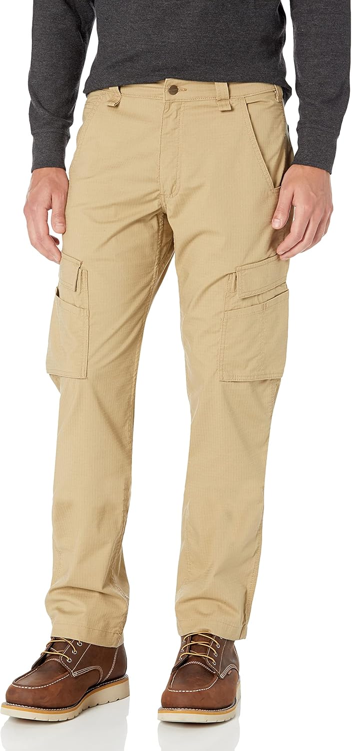 

Мужские прямые карго-штаны Carhartt Relaxed Straight Force Ripstop, Dark Khaki