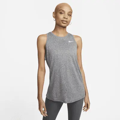 

Футболка Nike Dri-FIT, цвет Black/Pure/Heather/White