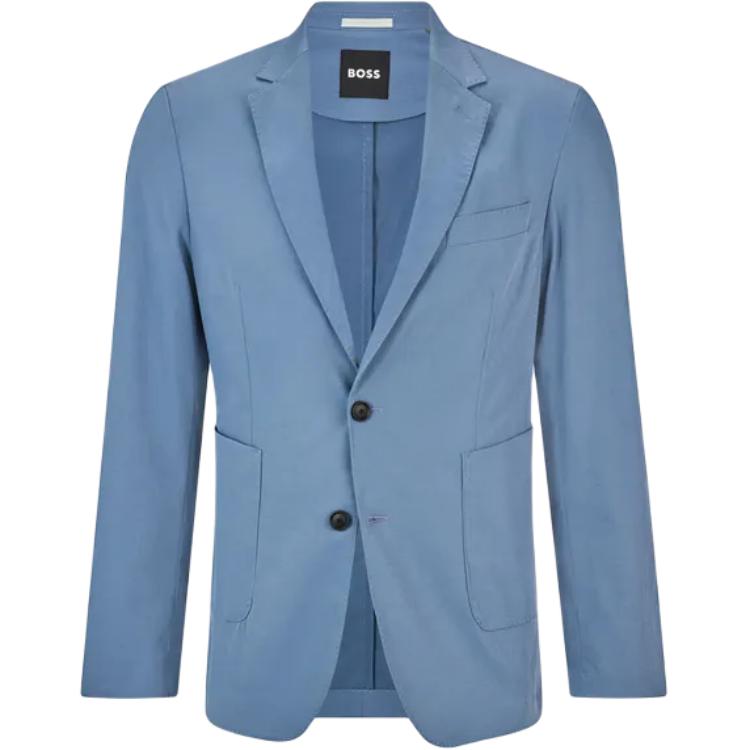 

HUGO BOSS Мужской синий пиджак Business Suit Coat, Blue