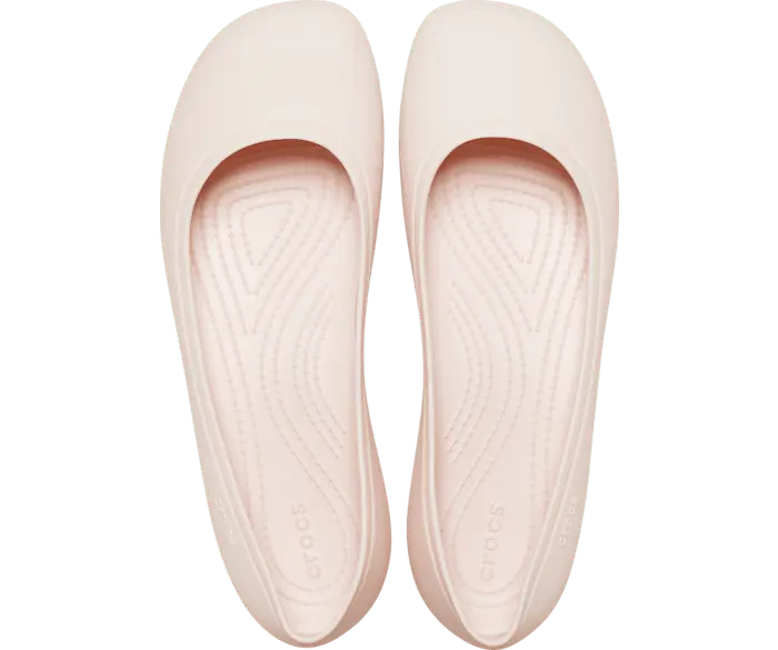 Балетки Brooklyn Crocs женские, цвет Quartz