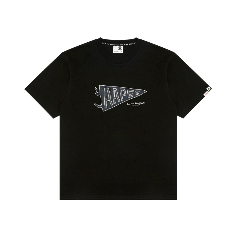 

Футболка Cotton T shirt от *A Bathing APE Aape, черный