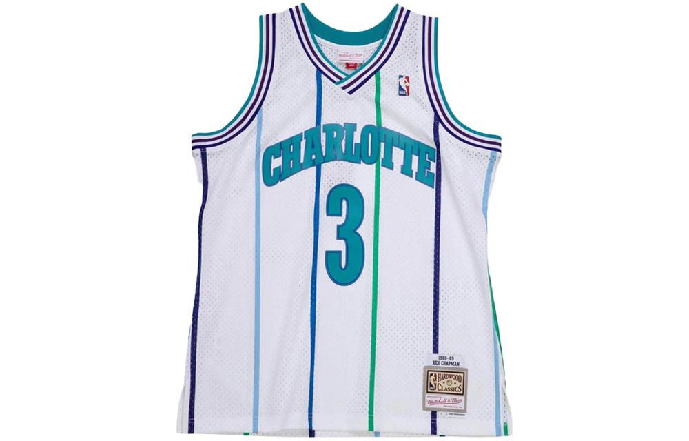 

Джерси Mitchell & Ness NBA «Hornets 1988 Rex Chapman» Mitchell Ness, белый