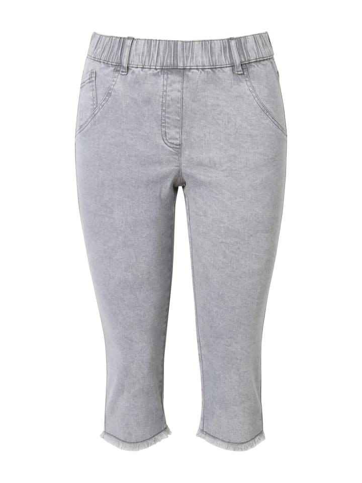 

Джинсы Ulla Popken, цвет light grey denim