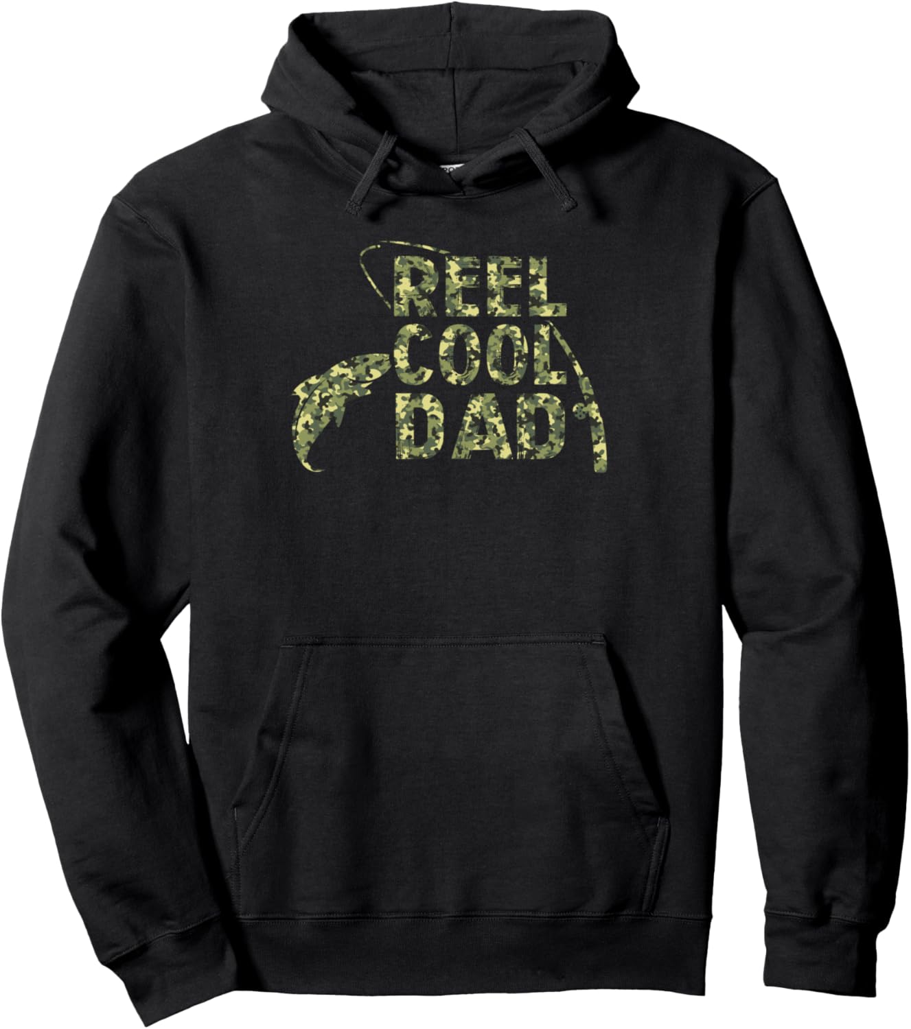 

Толстовка Reel Cool Dad Fisherman Fisherman Fishing & Fisherman Gifts, черный