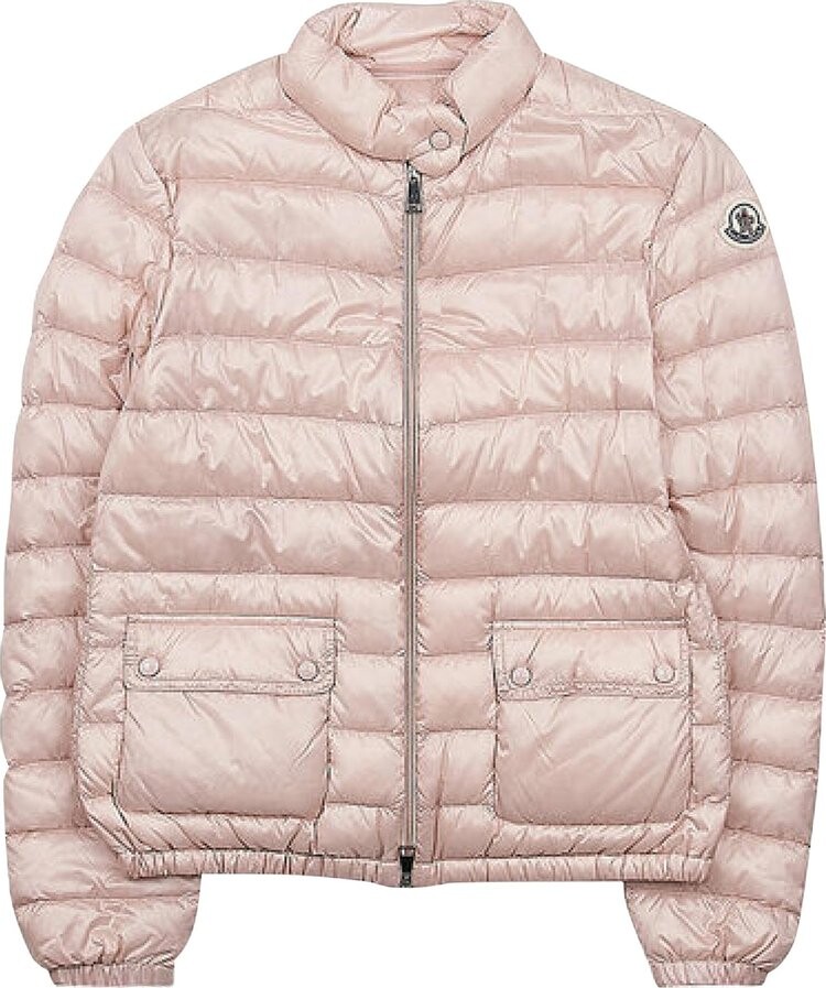 

Куртка Moncler Lans Full Zip 'Light Pink', розовый