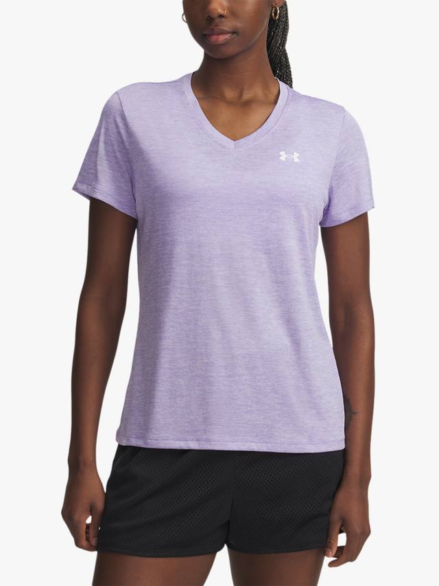 

Футболка TwistUA с V-образным вырезом Under Armour, Transparent / White