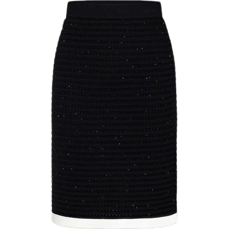 

KARL LAGERFELD / Karl Lagerfeld Jeans Karl Lagerfeld SS25 Повседневная длинная юбка Women's Black