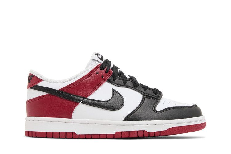 Кроссовки Nike Dunk Low GS 'Black Toe', черный — фото 2