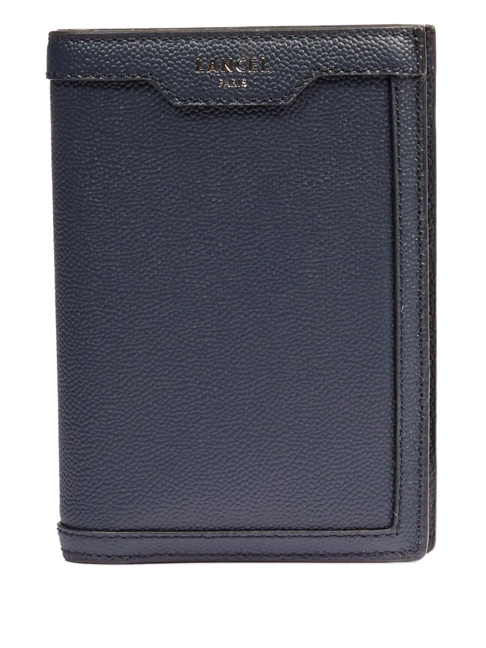 

Компактный кожаный кошелек Lancel, синий