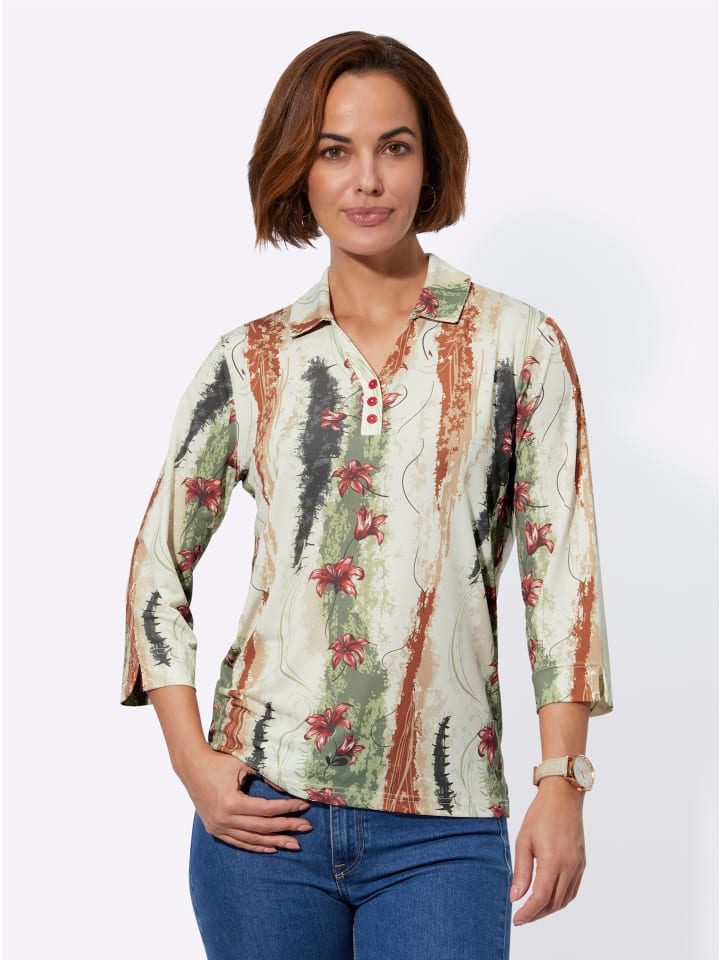 

Рубашка-поло с принтом тростника и верблюда WITT WEIDEN