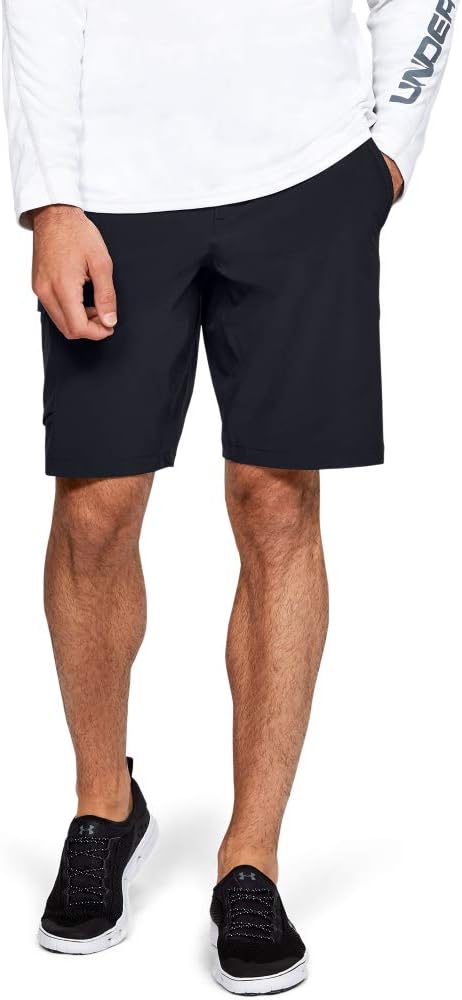 

Under Armour мужские шорты Mantra Cargo, Black (001)/Pitch Gray