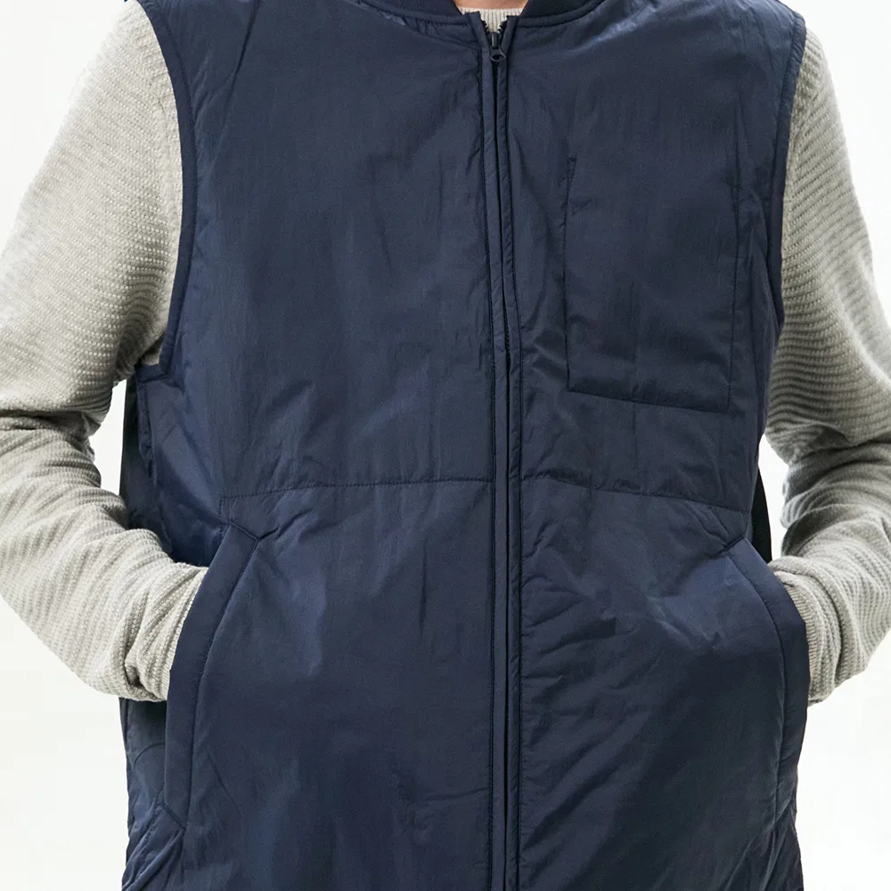 Мужская короткая куртка со съёмным жилетом тёмно-синяя от Tommy Hilfiger — фото 4