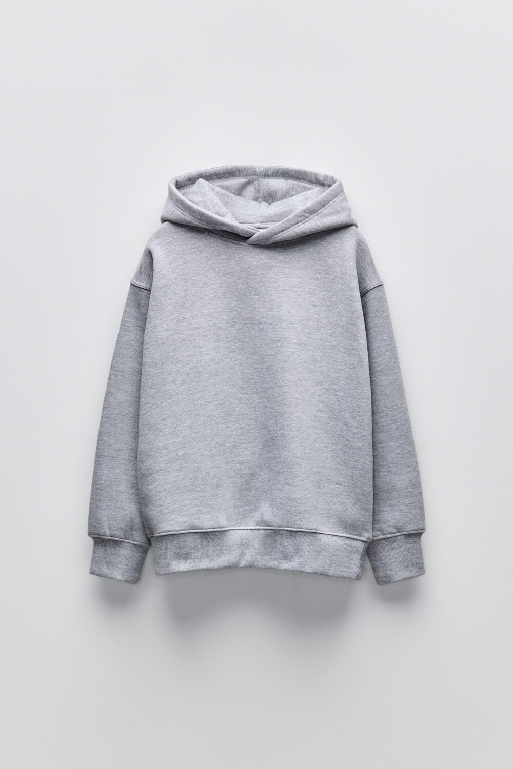 

Общая толстовка с капюшоном ZARA, серый мергель