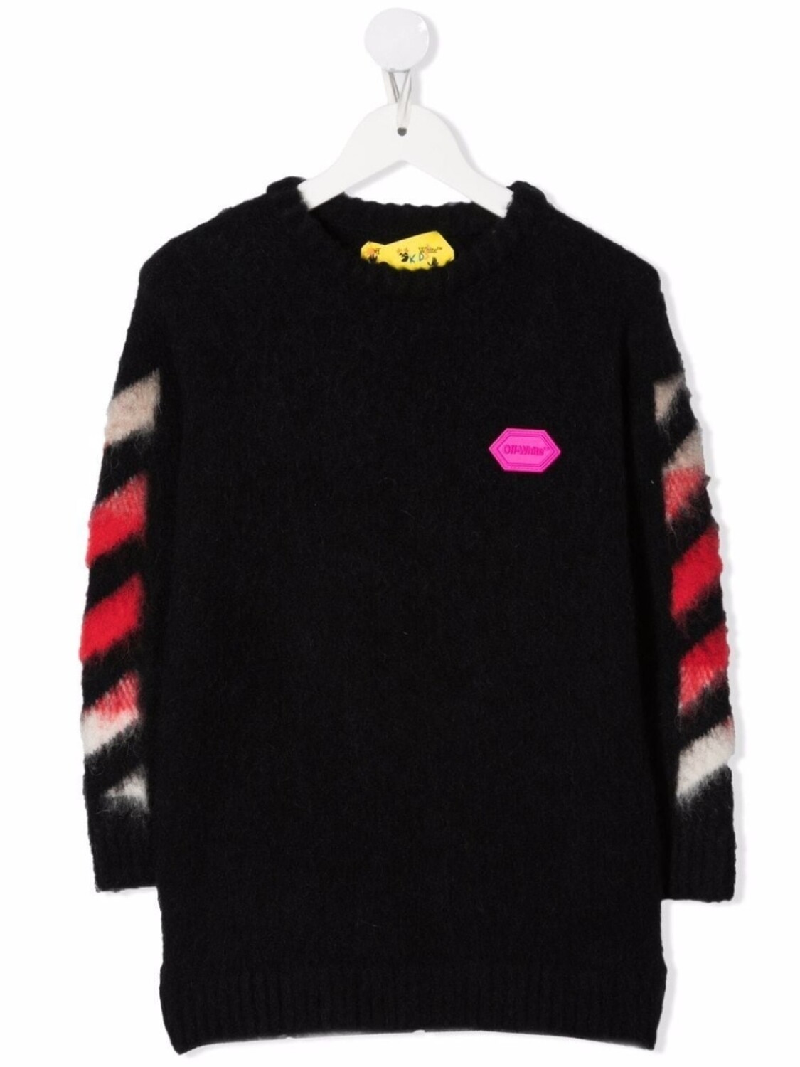 

Платье с логотипом Arrows Off-White Kids, черный
