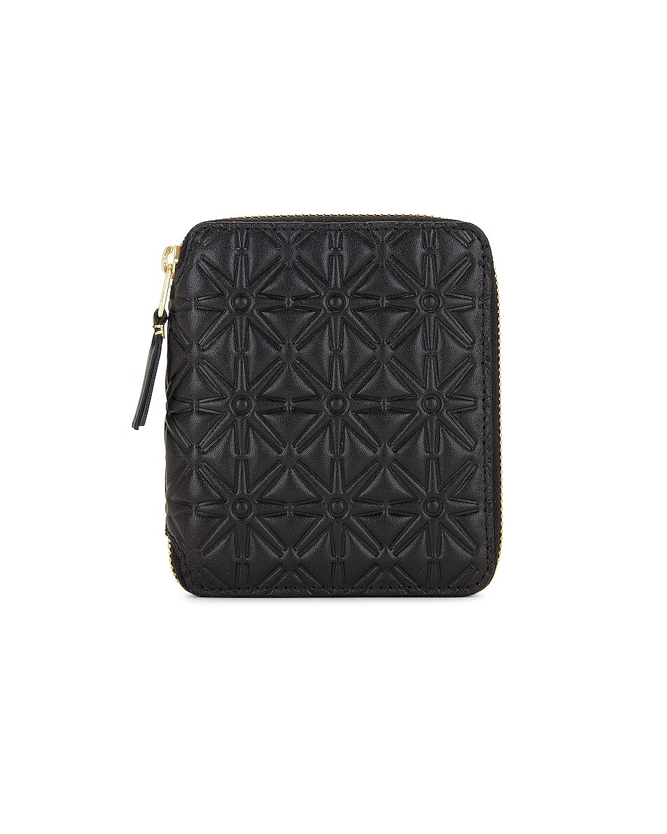

Кошелек Comme des Garçons Star Embossed Classic, черный