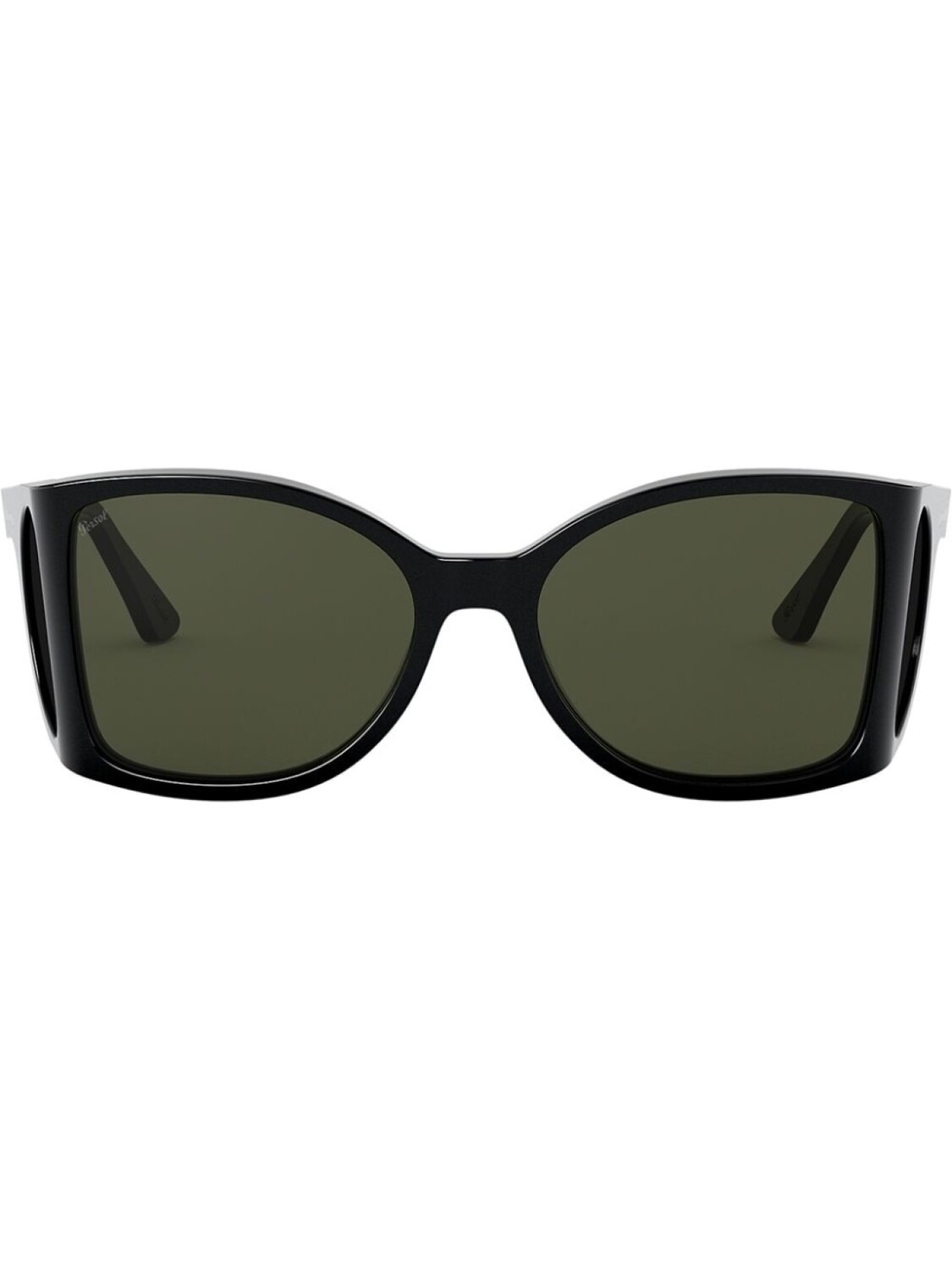 

Persol солнцезащитные очки в массивной оправе, черный