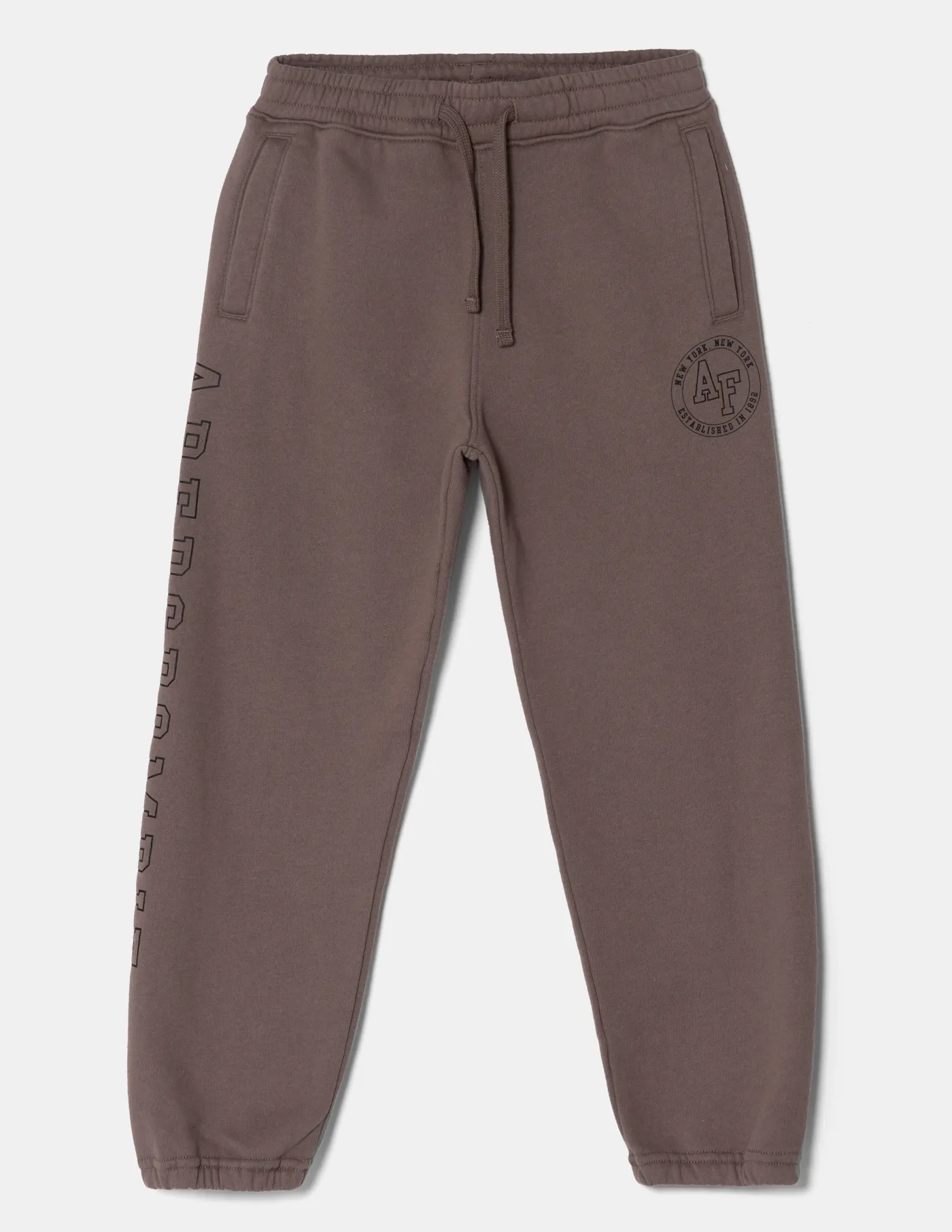 

Детские спортивные брюки Abercrombie & Fitch, коричневый