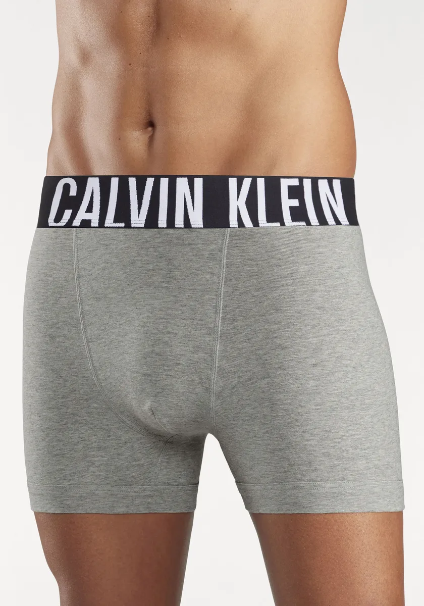 Calvin Klein Underwear Трусы "TRUNK 3PK" (в упаковке 3 шт.), с эластичным поясом с логотипом, белый — фото 3