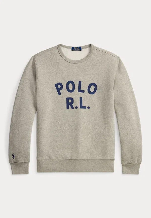 Толстовка Polo Ralph Lauren Logo Sweatshirt, тёмный спортивный хизер — фото 4