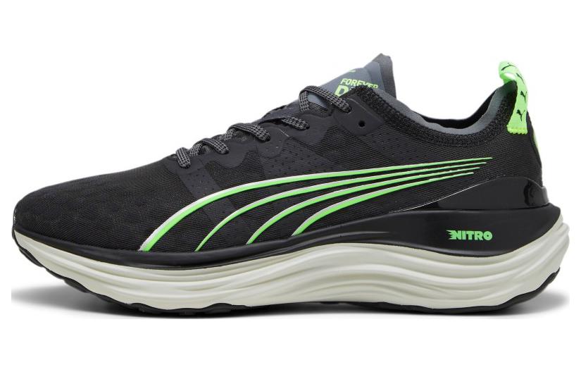 

PUMA Беговые кроссовки ForeverRun Nitro 'Чёрный Зелёный', цвет Black Green