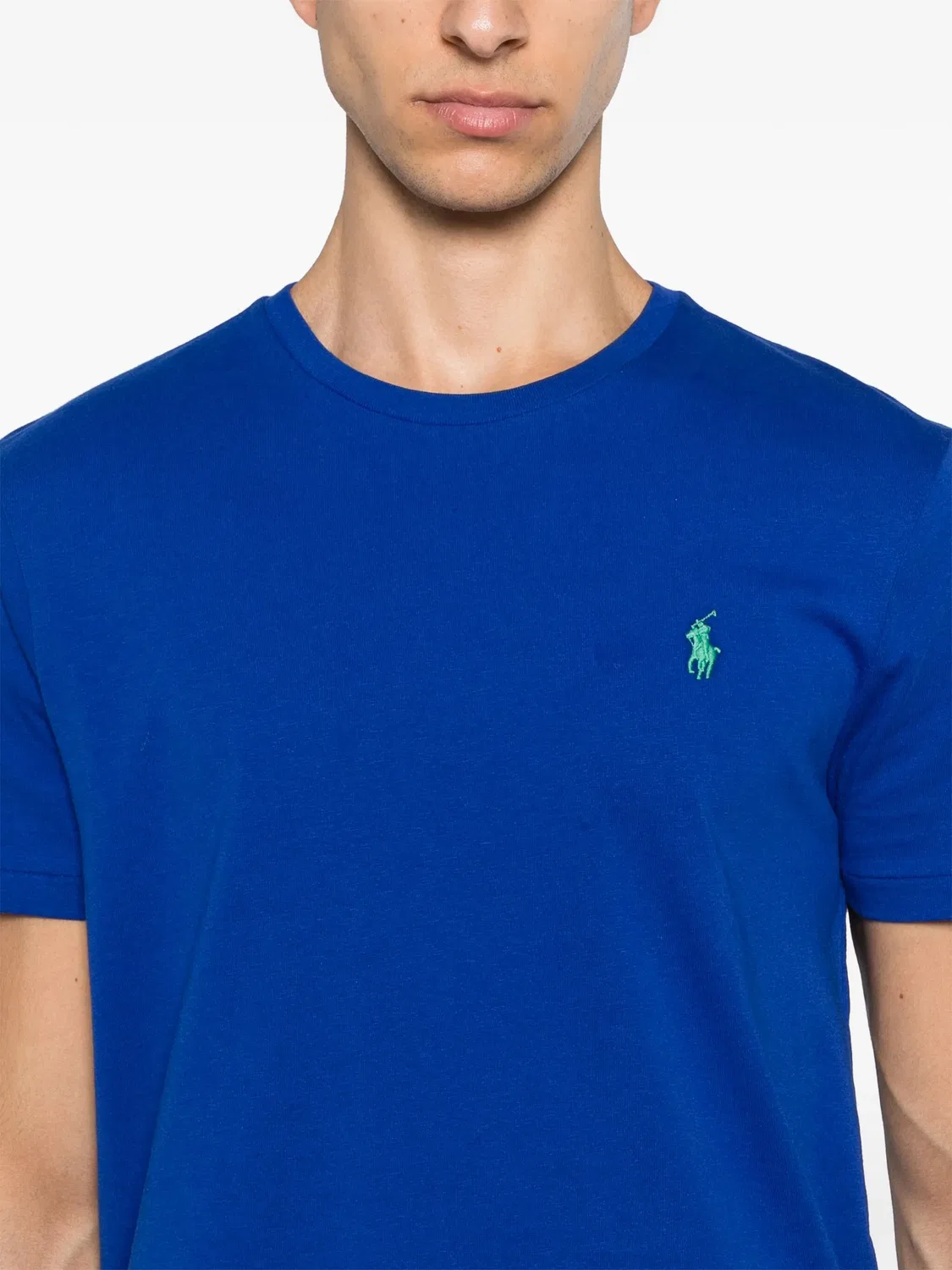 Футболка с мотивом Пони Polo Ralph Lauren, синий — фото 4