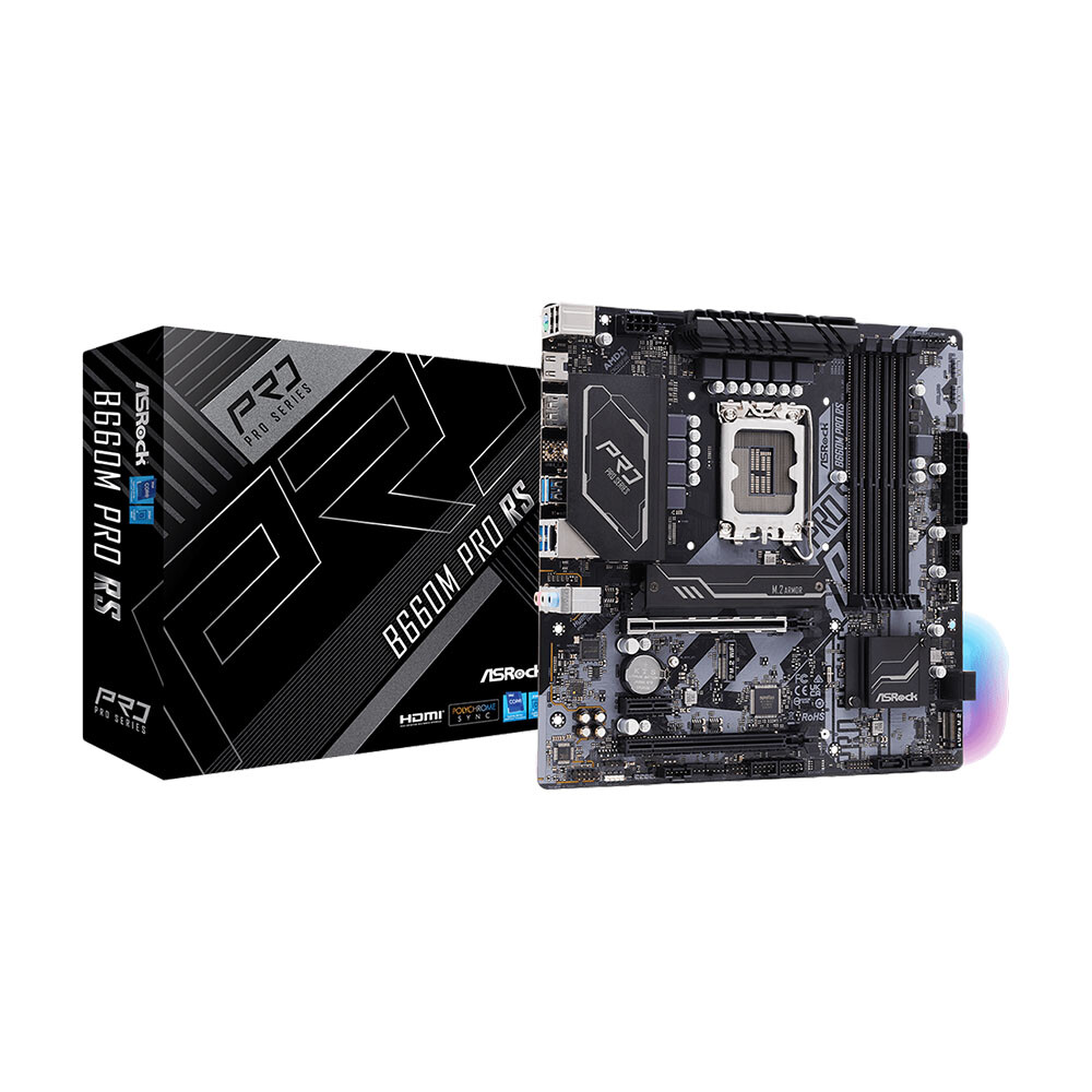 

Материнская плата ASRock B660M Pro RS, LGA1700, DDR4